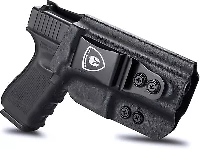  IWB/OWB Holster Fit Glock 17/Glock19/19X/26/44/45 Gen(1 2 3 4 5)&G23/32Gen(3-4) • $19.43