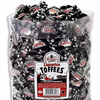 Walkers Nonsuch Liquorice Toffees Wrapped Sweets Pick N Mix Traditional Party • £64.49