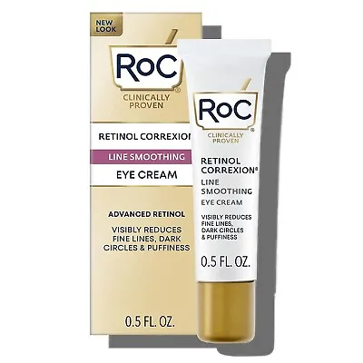 $16.85 • Buy Roc Retinol Correxion Line Smoothing Eye Cream - 0.5 Oz. Exp. 06/2024