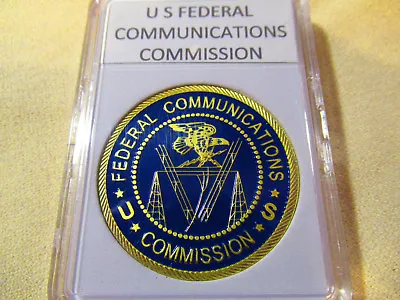 FEDERAL COMMUNICATIONS COMMISSION (FCC) Challenge Coin • $22.68