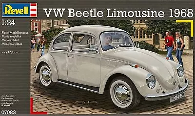 REVELL 07083. 1968 Volkswagen VW Beetle Limousine. 1/24 Scale Plastic Kit • £28.95