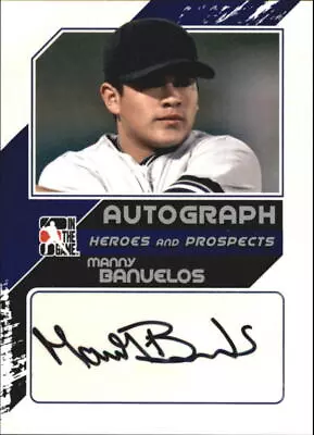 2011 ITG Heroes & Prosp. Close Up Auto Silver #MB2 Manny Banuelos S2 /190 • $8