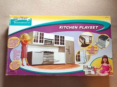 VINTAGE MY FIRST KENMORE KITCHEN Playset BARBIE Integrity Royalty *HTF* 2005 NEW • $279