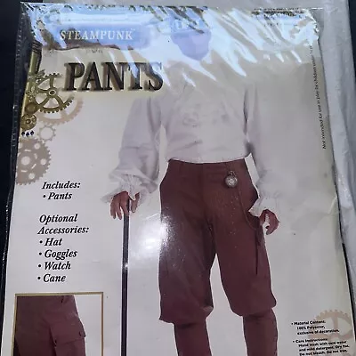 Forum Novelties Steampunk Jodhpur-Style Halloween Costume Pants - One Size To 34 • $7.99