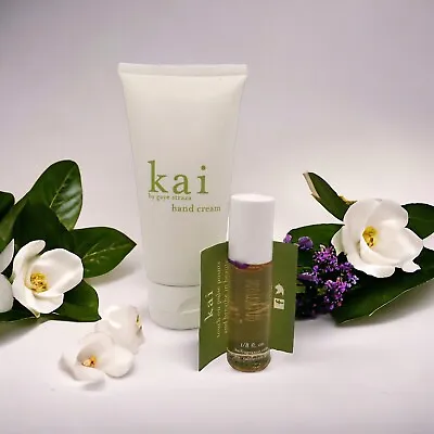 Kai By Gaye Straza Perfume Oil 1/8 Oz & Kai Hand Cream 2 Fl. Oz. V-Day Gift Set • $65