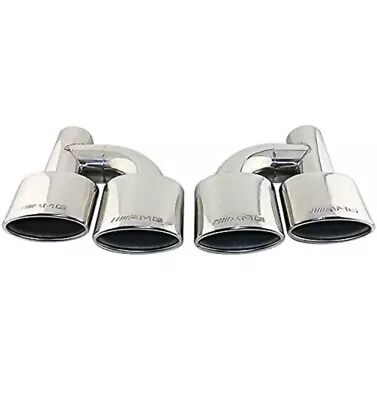 2x W204 AMG Exhaust Tips Brand New In Box • $74