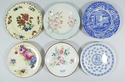 Antique Vintage Bulk Lot Of 6 Pin Dishes Plates Doulton Spode Zsolnay Rorstrand • $29