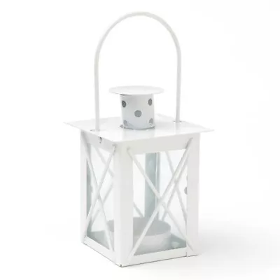 White Lantern Indoor/Outdoor Decoration  4 Inch • $9.99