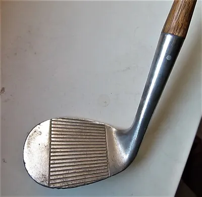 Vintage 8 NIBLIC Golf Club RH Wooden Shaft (probably Hickory) Leather Grip ~38  • $29.99