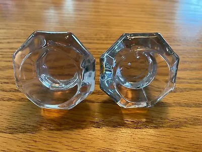 2 Vintage Amethyst Door Knobs Glass Crystal • $20