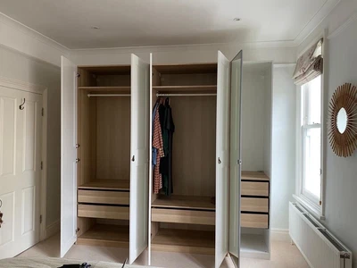 £500 • Buy Ikea Pax Wardrobe Mirror Doors