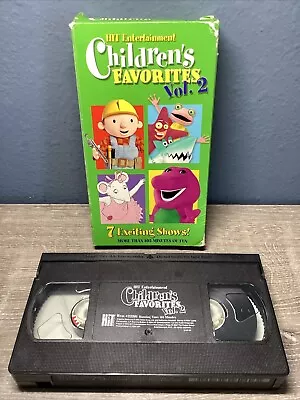 Children's Favorites Vol. 2 VHS 2004 Video Tape Barney Kipper Wishbone Angelina • $7.99