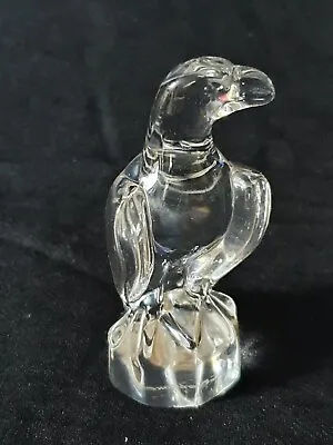 Norwegian Glass Bird Of Prey Figure Made By Hadeland • £20