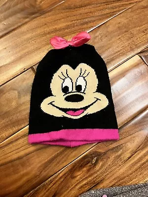 Toddler Girl Minnie Mouse Beanie Toboggan  • $5