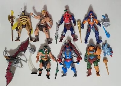 MOTU 200x Figure Lot Masters Of The Universe Collection 2001 • $99.99