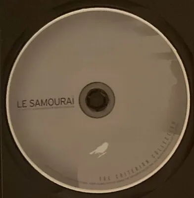 DISC ONLY Le Samourai DVD Criterion Collection Alain Delon Nathalie Delon • $10.99