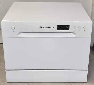 Russell Hobbs RHTTDW6W 6 Place Table Top Dishwasher White RRP £239 • £139