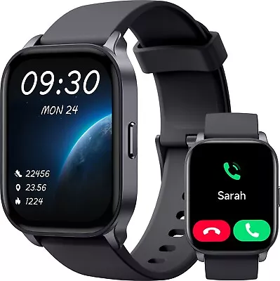 Smart Watch For Men/Women 2.01  Waterproof Smartwatch Bluetooth IPhone Samsung • $29.99
