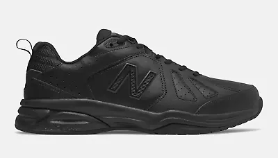 PAY LESS! || New Balance MX624AB Mens Cross Training Shoes (4E Extra Wide) Black • $128.15