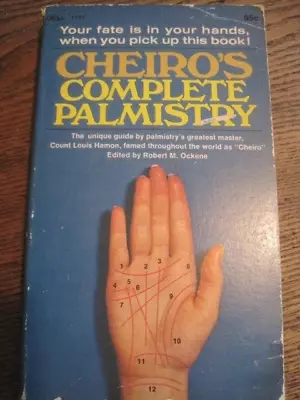 1969 Cheiros Complete Palmistry Dell Pbk 1st Printing By Count Louis Hamon • £4.01