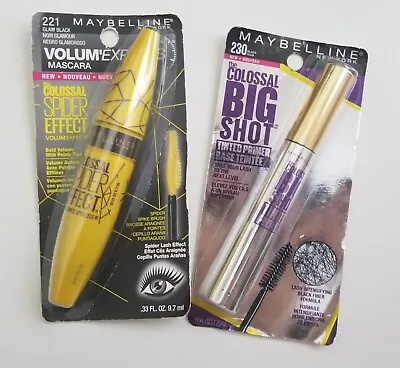 2 Maybelline Mascara Color Black New • $9