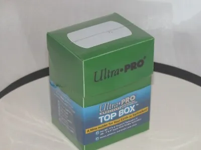 ULTRA PRO Green Top Box For Toploaders Storage Card Box • $2.50