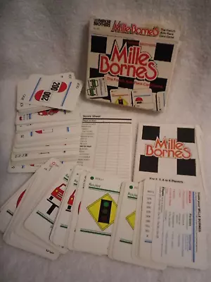 Mille Bornes The French Auto Race Card Game Parker Brothers 1982 - Complete Set • $14.50