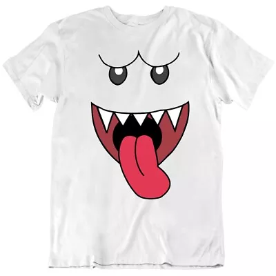 Boo Super Mario Funny King Boo Ghost Video Game Fan  T Shirt • $19.99