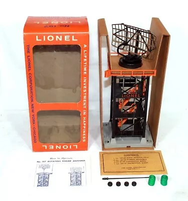 Postwar Lionel #197 Rotating Radar Antenna From 1959~w/Rare Window-Type OB • $33