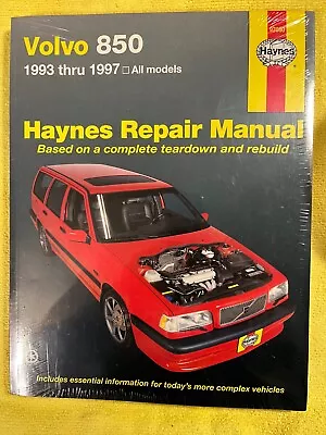 New Sealed Haynes Manual For 93-97 Volvo 850 • $19.95