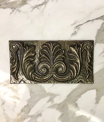 $24.79 • Buy 6x12 Firenze Gold Bronze Resin Decor Accent Art Craft Tile Backsplash Tile