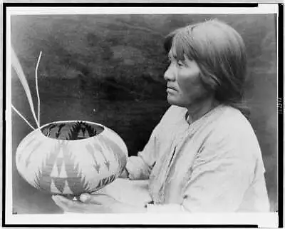 A Lake Mono Basket MakerNative American WomanIndianEdward S. Curtisc1924 • $9.99