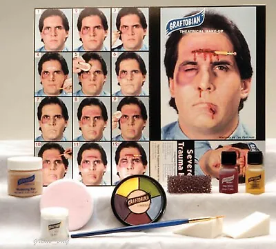 Graftobian Professional_Severe Trauma Makeup Kit_for Special Effect_Make-up Kit. • $24.75