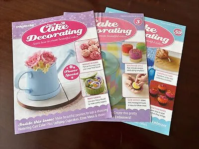 Cake Decorating Magazine X 3 • £3.50