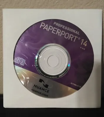 PAPERPORT PROFESSIONAL 14 OCR Software • $30.99