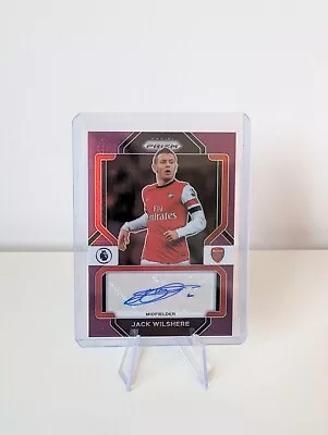 Jack Wilshere Prizm 22-23 Auto # /25 Purple SP Arsenal • £52