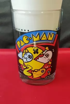 Arby's Pac-Man 1980 Promo Glass Tumbler Vintage Bally Midway • $18.99