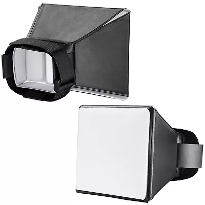 Universal 5  X 4  Flash Diffuser Light Softbox For Camera Speedlight Flash Light • $8.99