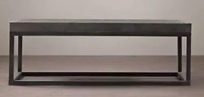 Restoration Hardware Hopkins Metal Coffee Table - $325 • $395