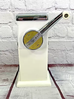 Vintage 50's Atomic Ice O Matic Ice Crusher White • $49.95