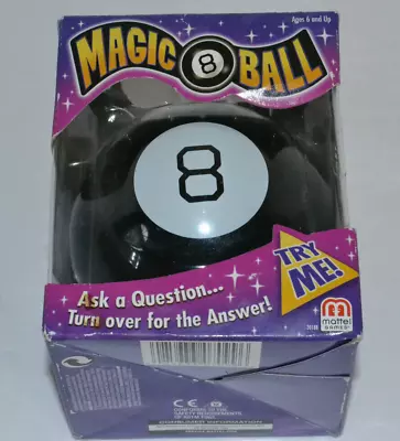 Classic Mattel Magic 8 Ball Toy Vintage Game Fortune Teller Kids Lucky Answers • $7.99