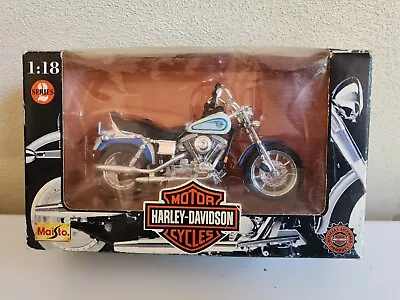 Maisto Harley-Davidson 1998 Series 2 FXSB Daytona 1:18 Motorcycle VTG • $13.99