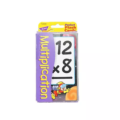 TREND Multiplication 0-12 Pocket Flash Cards Learn Teach Practice Improve • $8.81