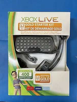 $18.99 • Buy Microsoft Xbox 360 Starter Kit Keypad & Headset ,NO 12 Month Live Gold/400 Point