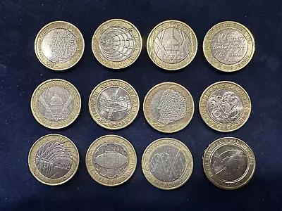 Two Pound Coin Job Lot Rare £2 X 12 £2 Pound Coins Rare And Collectable • £36.99