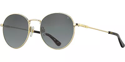 American Optical Gold-Tone Vintage Style Round Sunglasses - 002151STTOGYN - USA • $54.99