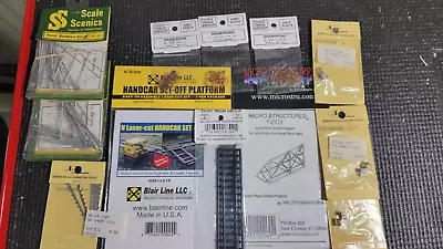 HO N Scale Accessories Detail Parts Or Supplies To Model Railroad. • $8.95