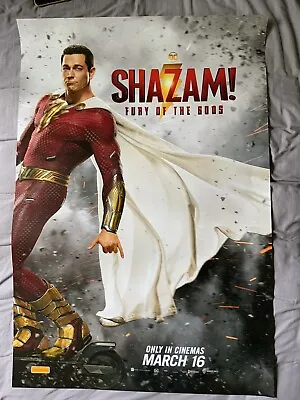 $43 • Buy Shazam: Fury Of The Gods 27  X 41  (Original Double Sided Movie Poster)