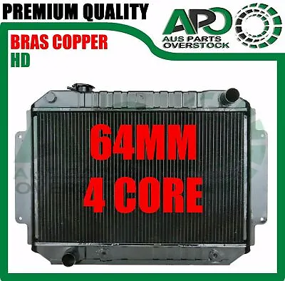 4 Row Copper Radiator For Holden Kingswood TORANA HG HJ HK HQ HT HX HZ Monaro V8 • $570