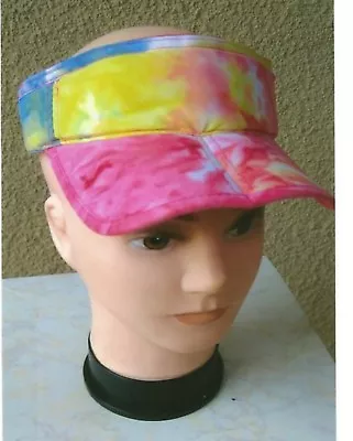 Hat With Hair Cap With Wig Hair Baseball Tie Dye Spiked Brown Grey Or Blonde • $10.95